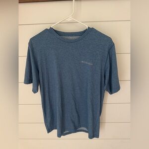 Men’s Blue Columbia Teeshirt, Worn Once, Size Medium